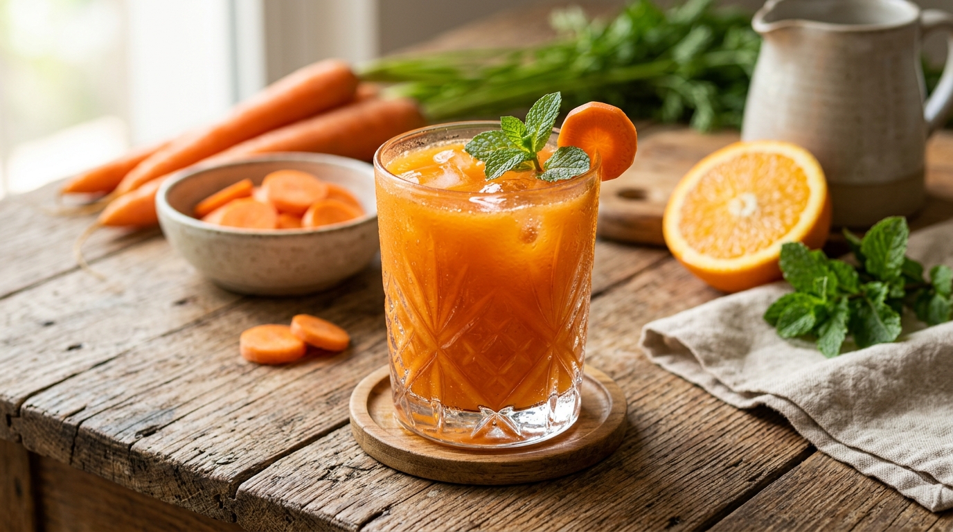 Jugo de Jugo de Zanahoria Tradicional: Sencillez y Sabor en Estado Puro