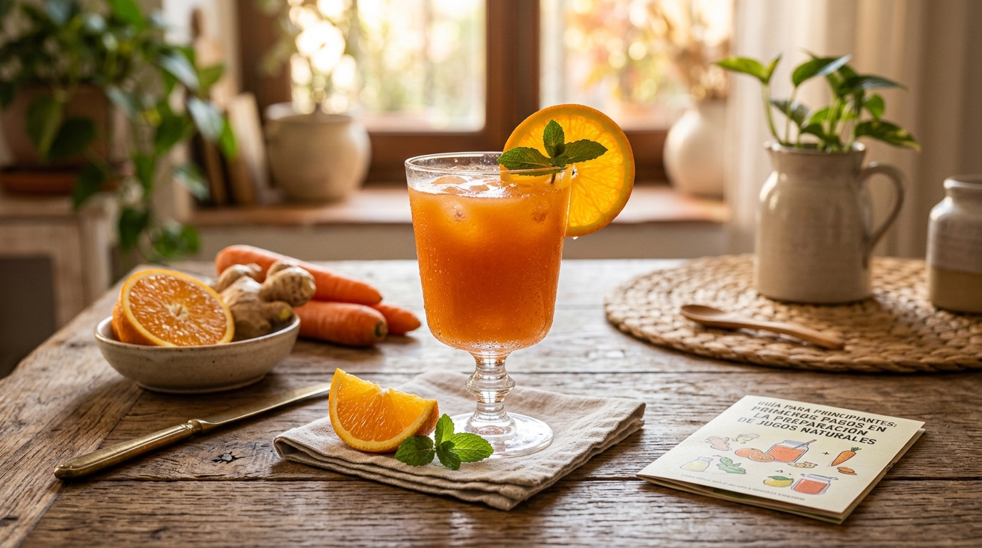 Jugo de Guía para Principiantes: Primeros Pasos en la Preparación de Jugos Naturales