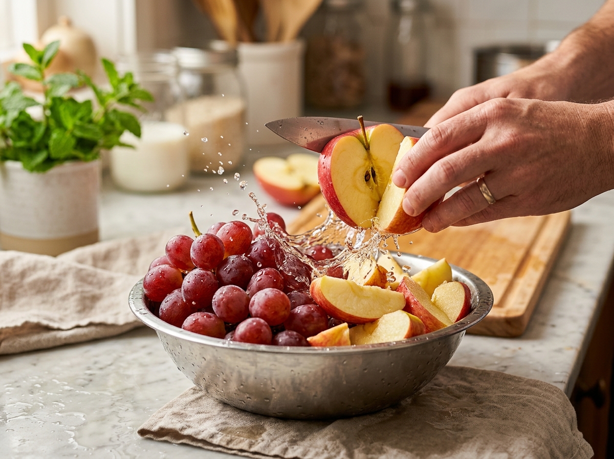 Ingredientes de Uva y Manzana: Dulzura Natural en su Máxima Expresión