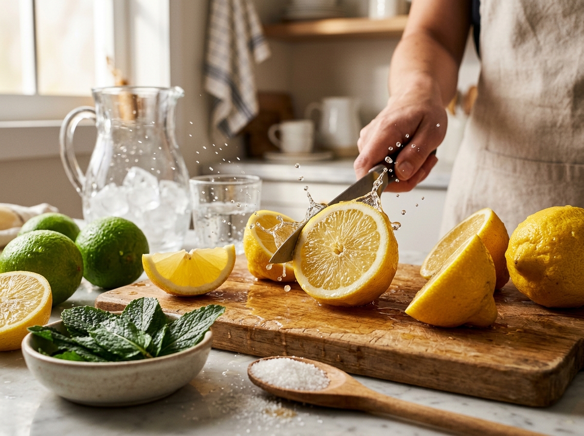 Ingredientes de Limonada Clásica: La Receta Refrescante de Siempre